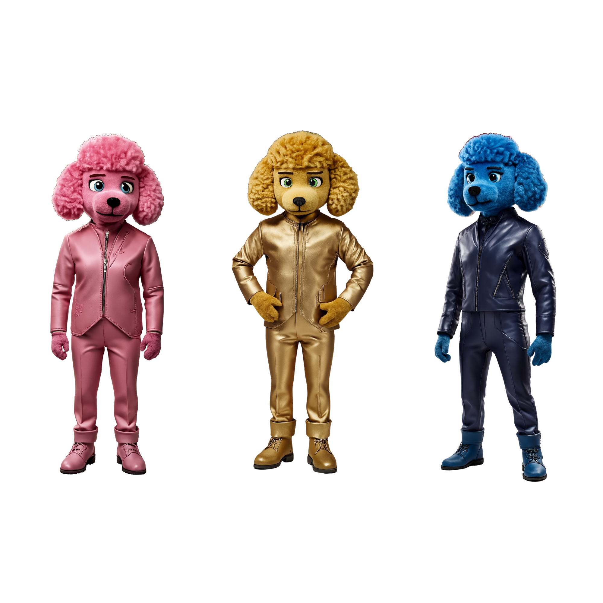 PooDLEs Leather Jacket